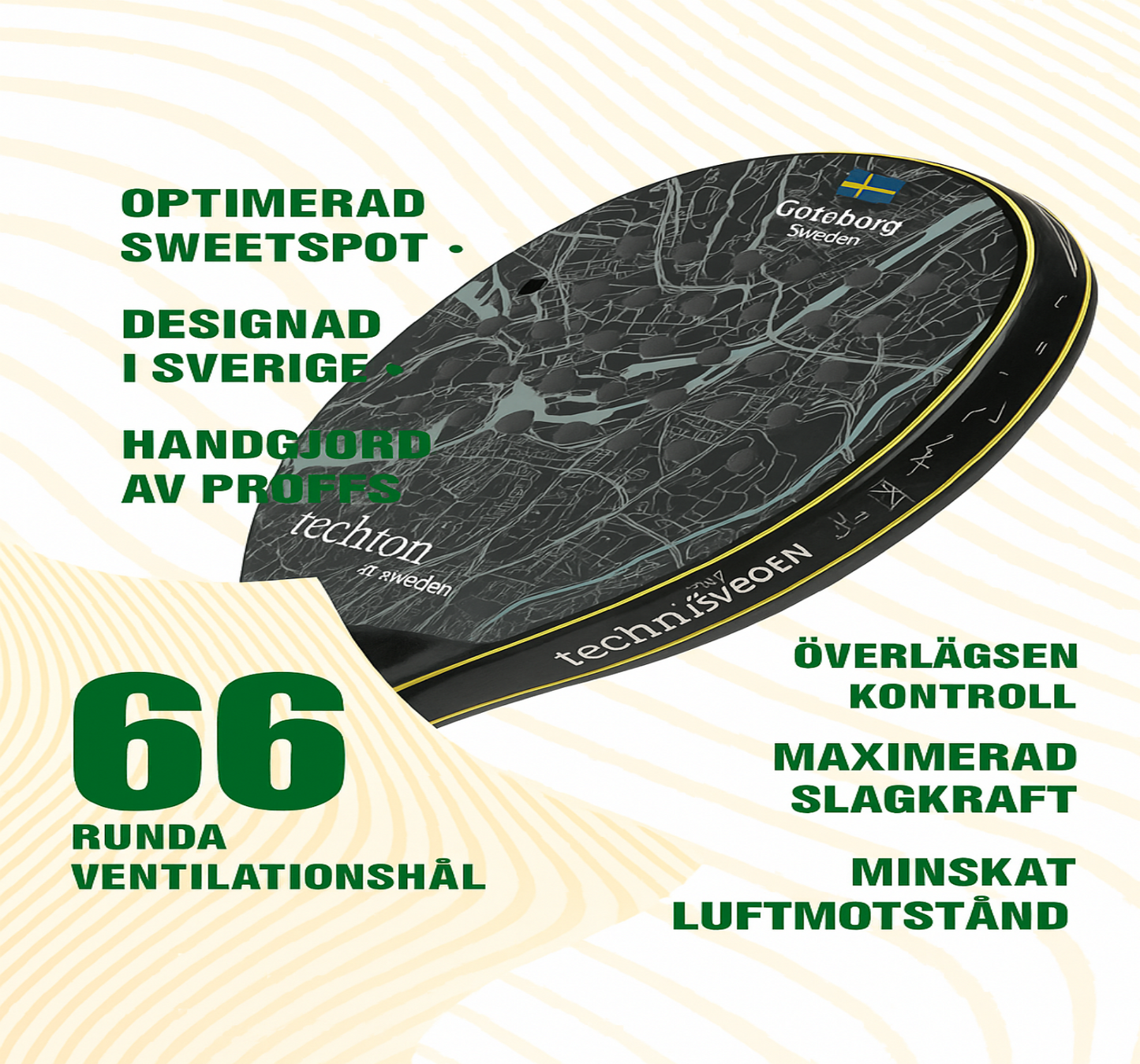 Padelracket Carbon Pro Allround